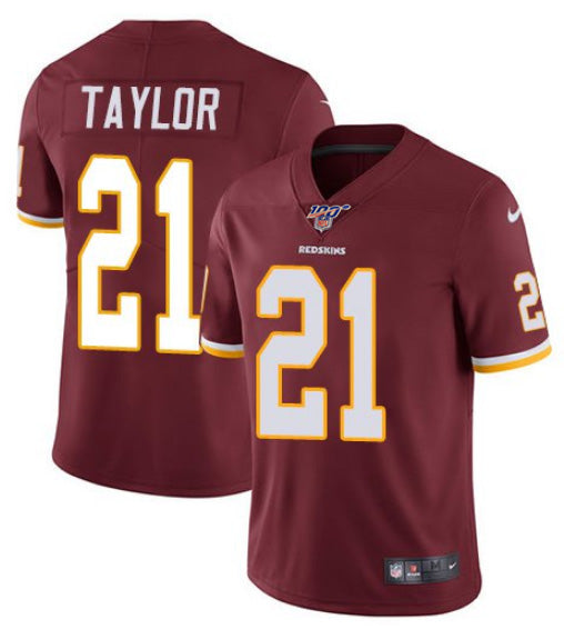Washington Commanders red jersey
