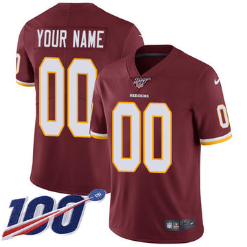 Washington Commanders burgundy jersey