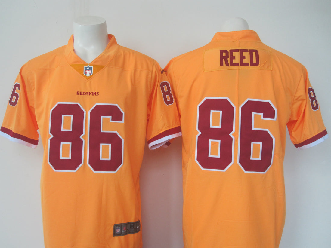 Jordan Reed Washington Commanders yellow jersey