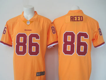 Jordan Reed Washington Commanders yellow jersey