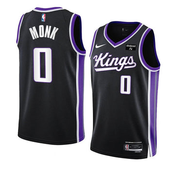 Malik Monk Sacramento Kings black jersey