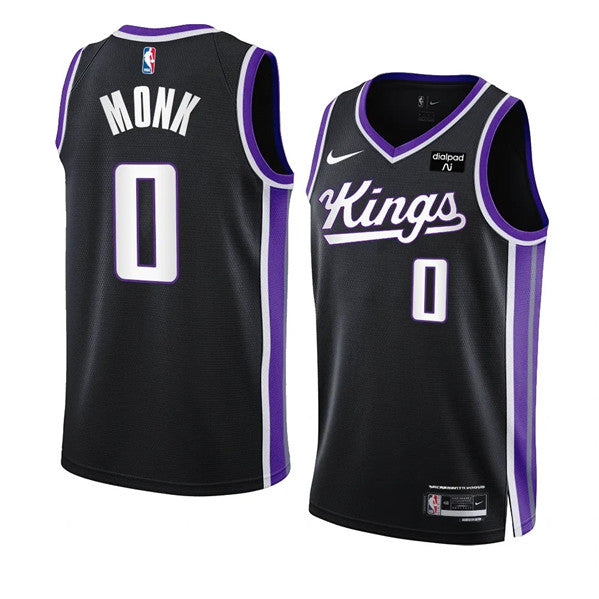 Malik Monk Sacramento Kings black jersey