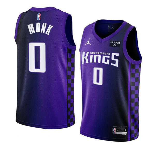 Malik Monk Sacramento Kings purple jersey