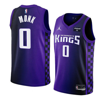 Malik Monk Sacramento Kings purple jersey
