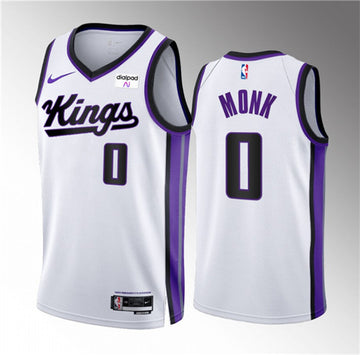 Malik Monk Sacramento Kings white jersey