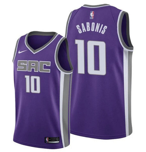Domantas Sabonis Sacramento Kings purple jersey