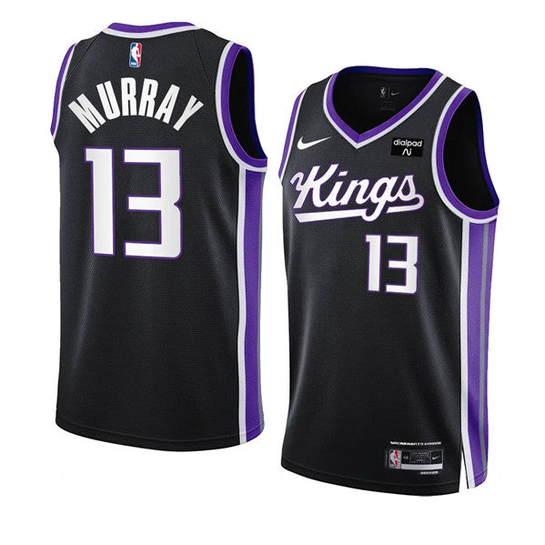 Keegan Murray Sacramento Kings black jersey
