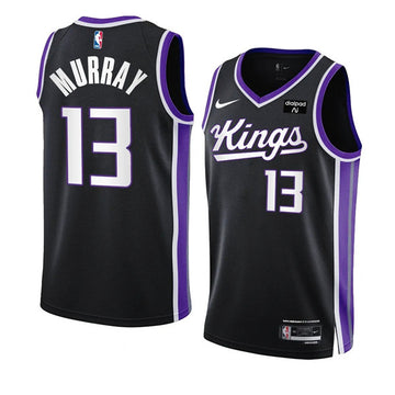 Keegan Murray Sacramento Kings black jersey
