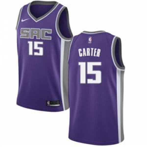 Vince Carter Sacramento Kings purple jersey