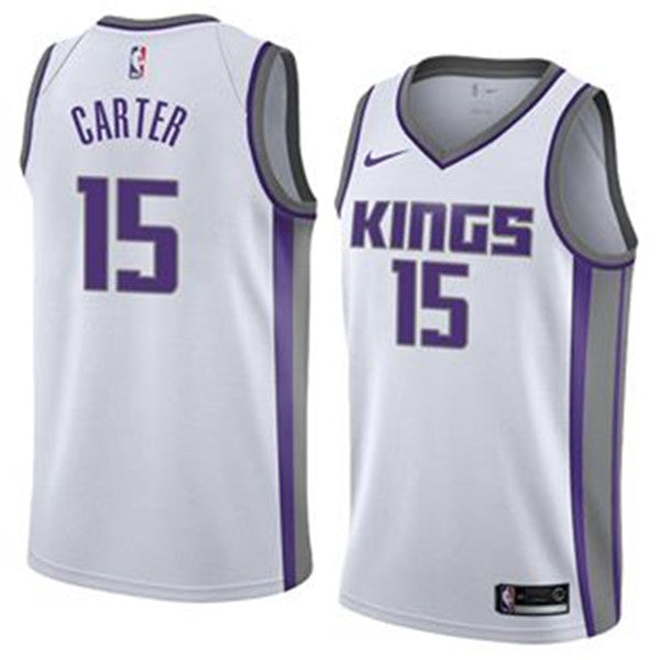 Vince Carter Sacramento Kings white jersey