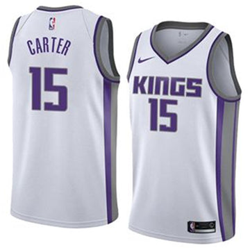Vince Carter Sacramento Kings white jersey