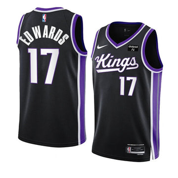 Kessler Edwards Sacramento Kings black jersey