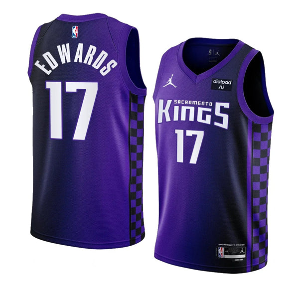 Kessler Edwards Sacramento Kings purple jersey