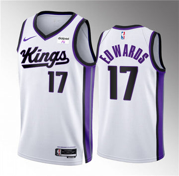 Kessler Edwards Sacramento Kings white jersey