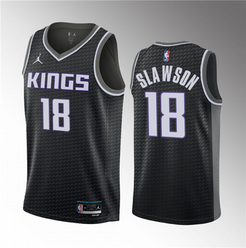 Jalen Slawson Sacramento Kings black jersey