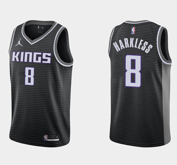 Maurice Harkless Swingman Sacramento Kings black jersey