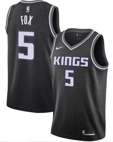 Sacramento Kings black jersey