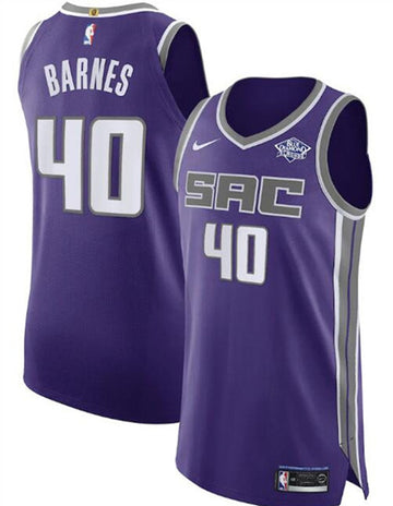 Sacramento Kings purple jersey