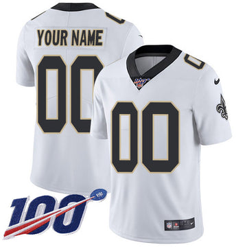 New Orleans Saints white jersey