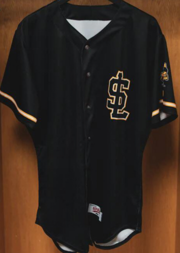 Custom Salt Lake Bees black jersey