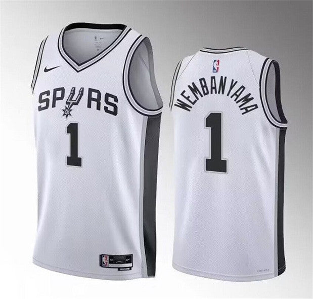 Victor Wembanyama San Antonio Spurs white jersey