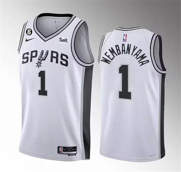 Victor Wembanyama San Antonio Spurs white jersey