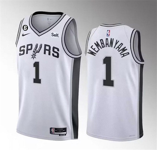 Victor Wembanyama San Antonio Spurs white jersey
