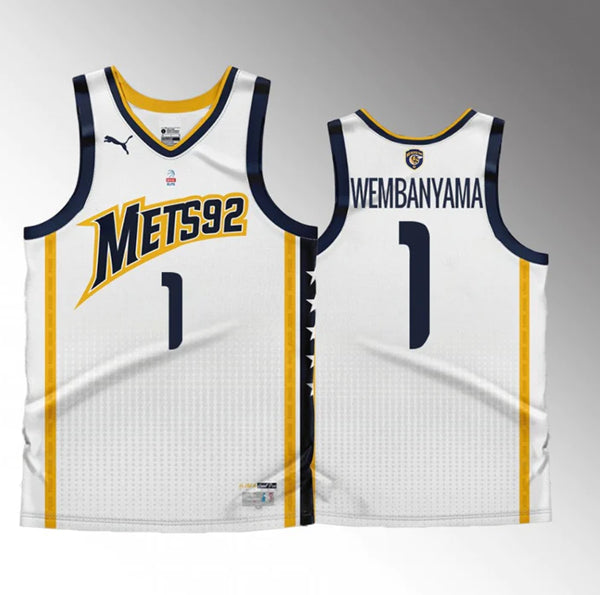 Victor Wembanyama San Antonio Spurs white jersey