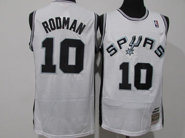 Dennis Rodman San Antonio Spurs white Throwback jersey