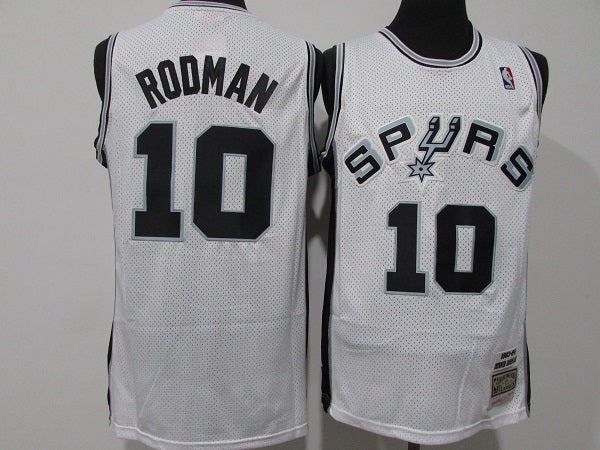 Dennis Rodman San Antonio Spurs white Throwback jersey