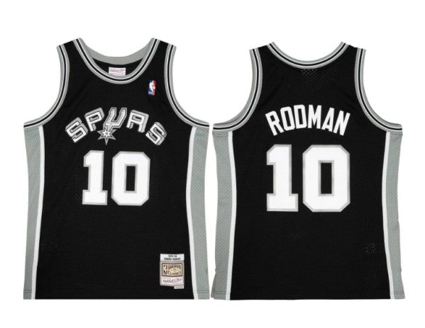 Dennis Rodman San Antonio Spurs black Throwback jersey