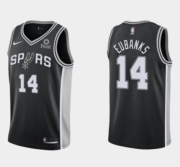 Drew Eubanks San Antonio Spurs black jersey