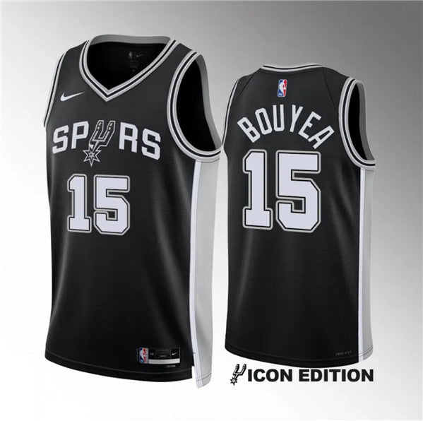 Jamaree Bouyea San Antonio Spurs black jersey
