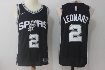 Kawhi Leonard San Antonio Spurs black jersey
