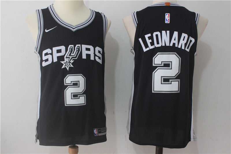 Kawhi Leonard San Antonio Spurs black jersey