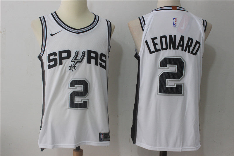 Kawhi Leonard San Antonio Spurs white jersey