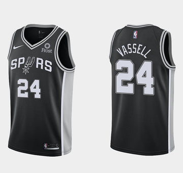 Devin Vassell San Antonio Spurs black jersey