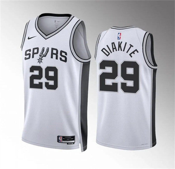 Mamadi Diakite San Antonio Spurs white jersey