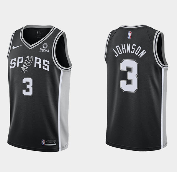 Keldon Johnson San Antonio Spurs black jersey