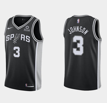 Keldon Johnson San Antonio Spurs black jersey