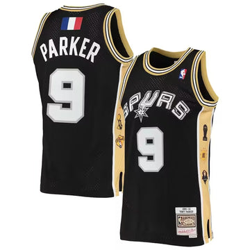 Tony Parker San Antonio Spurs black jersey