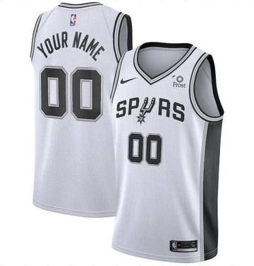 Custom San Antonio Spurs white jersey