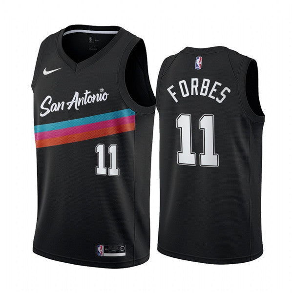 San Antonio Spurs black City Edition jersey