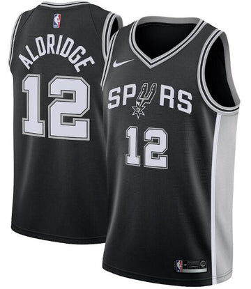 San Antonio Spurs black jersey
