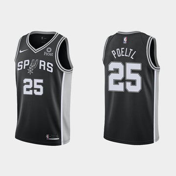 San Antonio Spurs black jersey