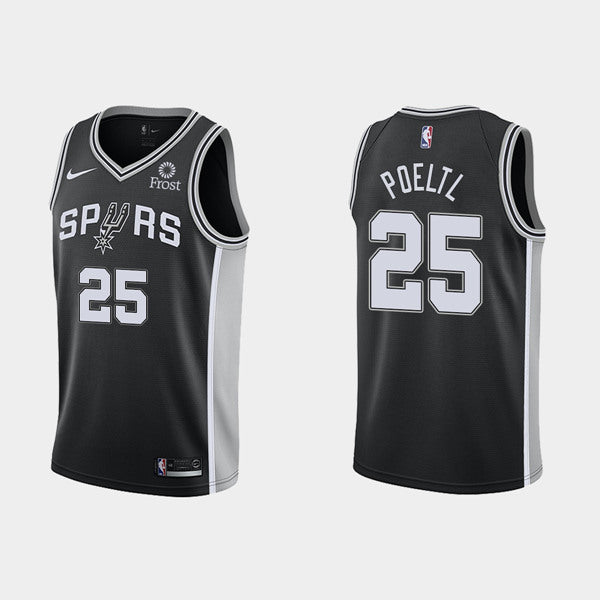 San Antonio Spurs black jersey