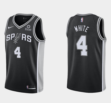 San Antonio Spurs black jersey