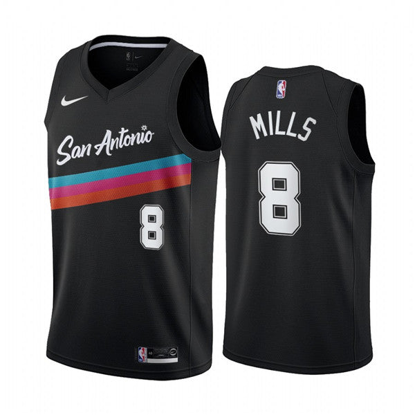 San Antonio Spurs black City Edition jersey