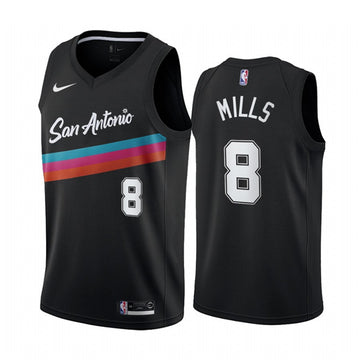 San Antonio Spurs black City Edition jersey