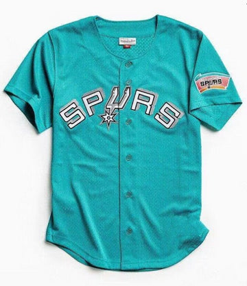 San Antonio Spurs teal jersey